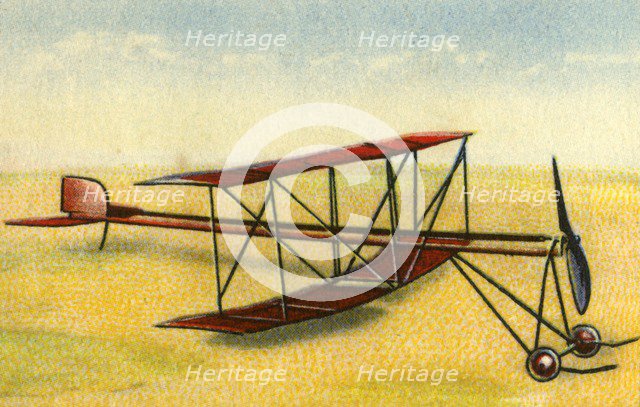 Model biplane, 1932.  Creator: Unknown.