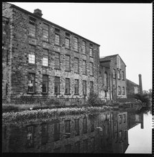 Airedale Mills, Crossflatts, Bingley, Bradford, West Yorkshire, c1966-c1974. Creator: Eileen Deste.