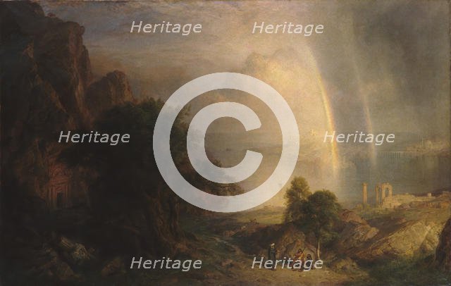 The Aegean Sea, ca. 1877. Creator: Frederic Edwin Church.