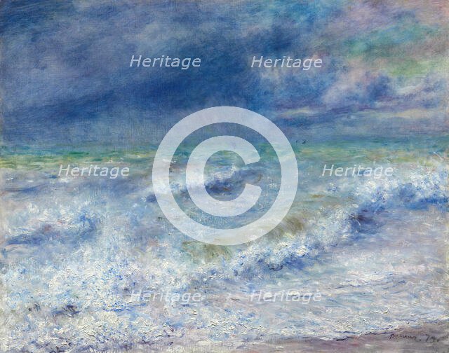 Seascape, 1879. Creator: Pierre-Auguste Renoir.