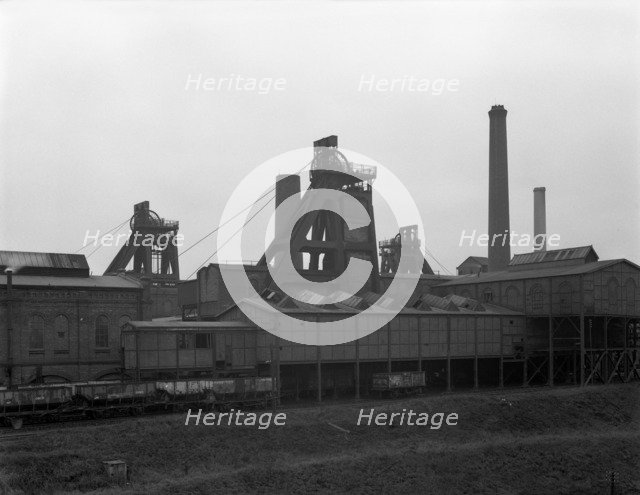 A view of Horden Colliery, County Durham, 1964.  Artist: Michael Walters