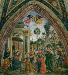 The Adoration of the Magi, 1492-1495. Creator: Pinturicchio, Bernardino (1454-1513).