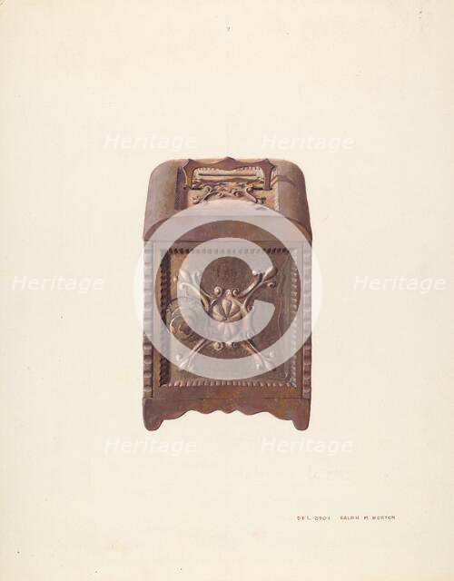 Iron Bank, 1935/1942. Creator: Ralph Morton.