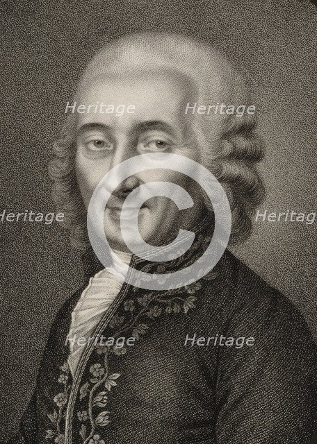 Portrait of the composer Luigi Boccherini (1743-1805), 1814.