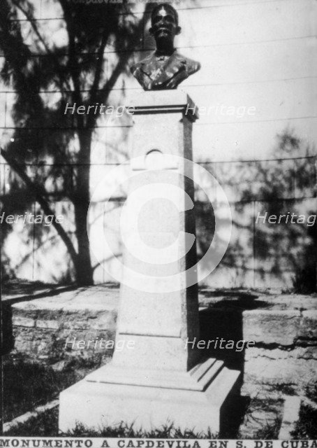 Monument to Capdevila, (1871), 1920s. Artist: Unknown