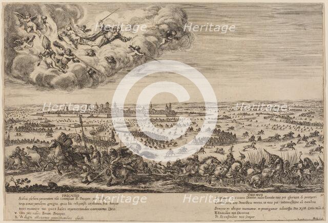 Saint Prosper, possibly 1652. Creator: Stefano della Bella.