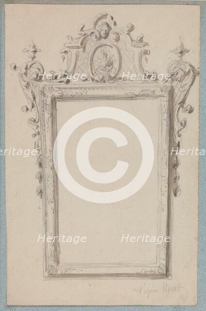 Mirror, c.1864-c.1894. Creator: Henri Cameré.