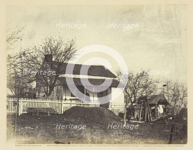 Head-Quarters Major General George G. Meade, July 1863. Creator: Alexander Gardner.