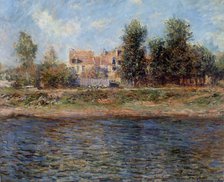 La berge de La Seine , 1880. Creator: Monet, Claude (1840-1926).