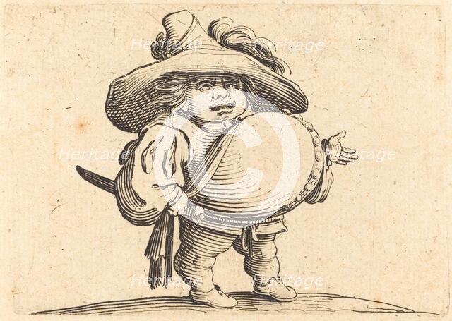 Man with Big Belly, c. 1622. Creator: Jacques Callot.