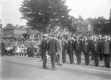 The Prince of Wales and servicemen, Isle of Wight, 1926. Creator: Kirk & Sons of Cowes.