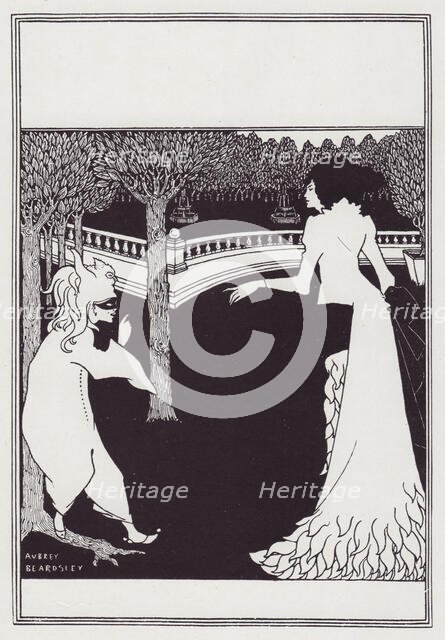 Cover Design for the Cambridge ABC, 1894. Creator: Aubrey Beardsley.
