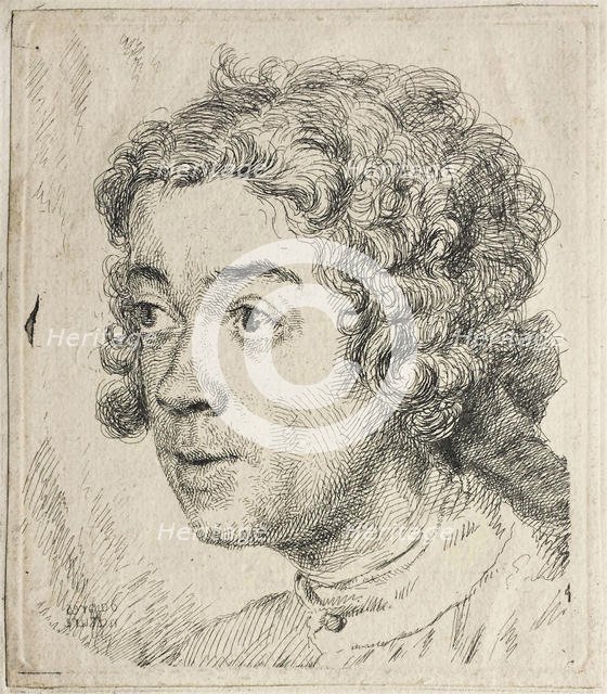 Self-Portrait, ca 1731. Creator: Liotard, Jean-Étienne (1702-1789).