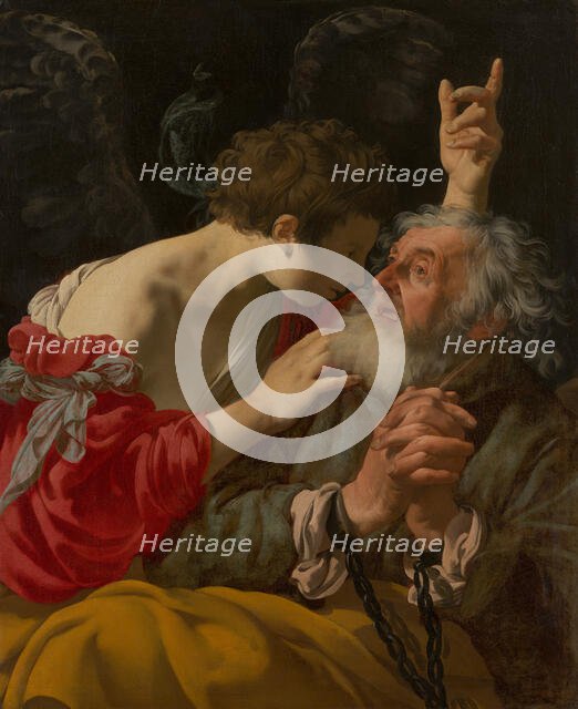The Liberation of Peter. Creator: Hendrick ter Brugghen.