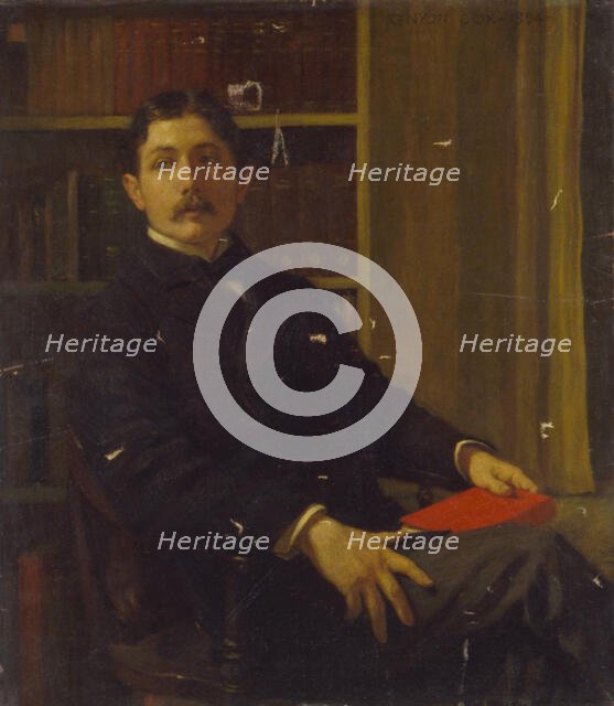 Portrait of Mr. Wiley, 1894. Creator: Kenyon Cox.