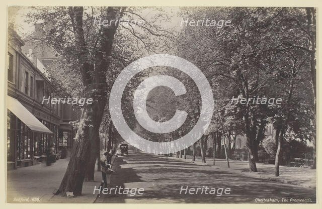 Cheltenham, the Promenade, 1860/94. Creator: Francis Bedford.