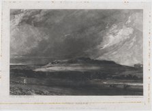 Old Sarum, 1830. Creator: David Lucas.