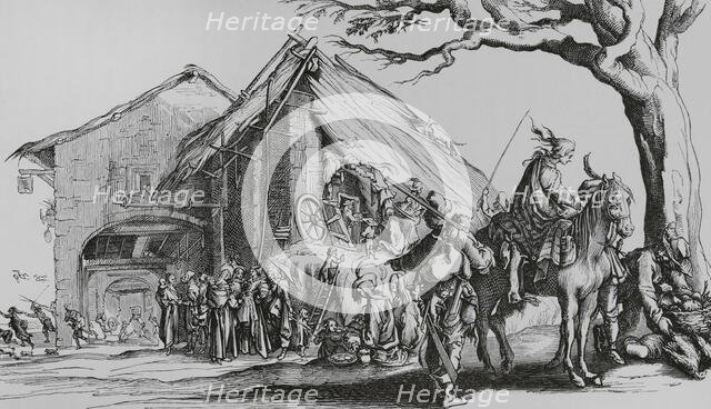 The stopping place of the gypsies: the fortune-tellers, 1878.  Creator: Unknown.