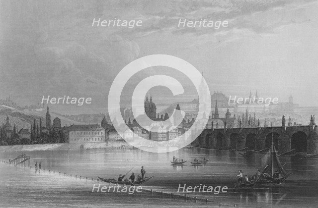 'Prague', c1850. Artist: Albert Henry Payne.