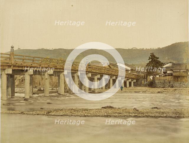 Gojio Bridge, 1865. Creator: Unknown.