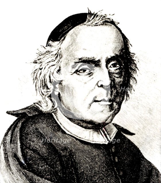 Ludovico Antonio Muratori (1672-1750), Italian writer, director of the Biblioteca Ambrosiana in Mila Creator: Unknown.