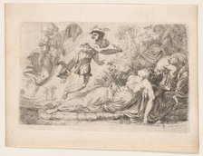 Perseus and the Sleeping Medusa, 1774. Creator: Alexander Runciman.
