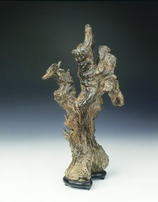 Natural wood sculpture, Qing dynasty, China, 1644-1912. Artist: Unknown