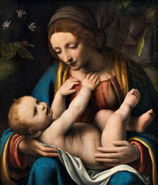Madonna and Child, 1515-1523. Creator: Luini, Bernardino (ca. 1480-1532).