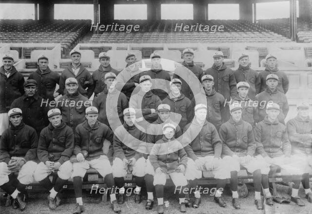 Cincinnati NL team (baseball), 1913. Creator: Bain News Service.