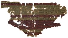 Fragment, Egypt, Roman period (30 B.C.- 641 A.D.), 5th/6th century. Creator: Unknown.