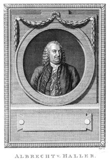 Albrecht von Haller, Swiss physician and scientist, c1770 (c1780). Artist: Unknown