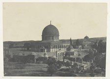 Jérusalem, Mosquée D'Omar; Palestine, 1849/51, printed 1852. Creator: Maxime du Camp.