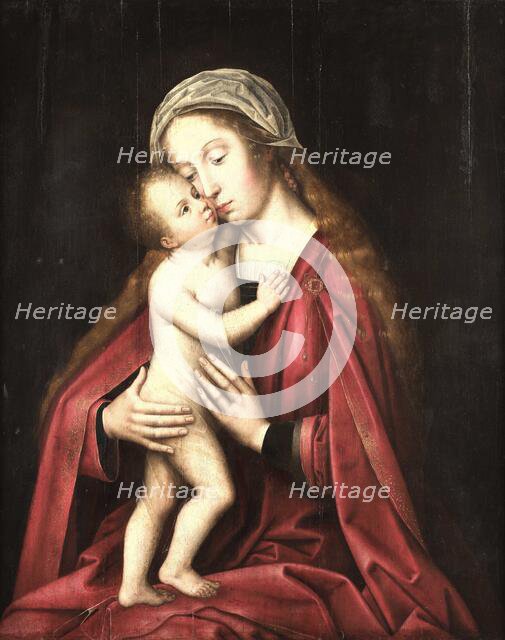 The Virgin and Child, 1530. Creator: Benson, Ambrosius (1495-1550).
