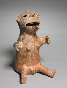 "Bear-Woman" Vessel, c. 1200-1000 BC. Creator: Unknown.