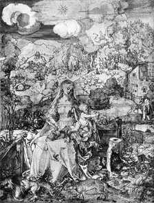 'The Virgin and many animals', 1505, (1936). Artist: Albrecht Dürer