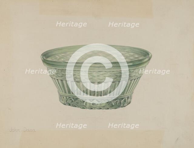 Bowl, 1935/1942. Creator: John Dana.