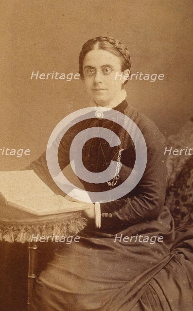 Miss Pailthorpe (Mary Elizabeth Pailthorpe?), c1880s. Creator: Thomas Charles Turner.