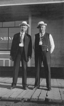 Tom Magowan and Bill McFee, between c1900 and 1916. Creator: Unknown.