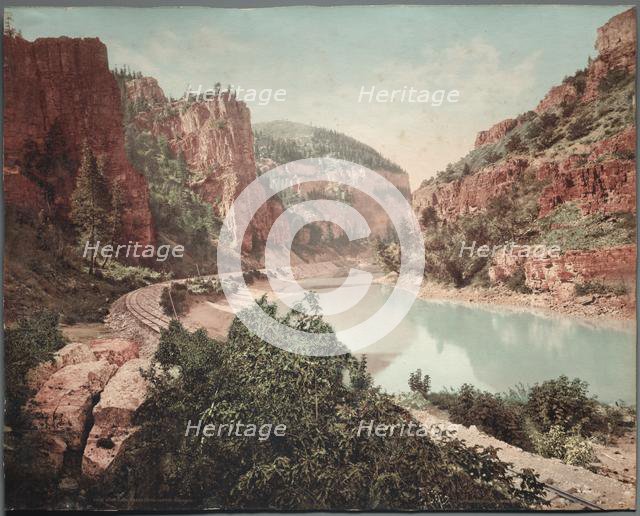 Echo Cliffs, Grand River Canyon, 1890s. Creator: William Henry Jackson (American, 1843-1942).