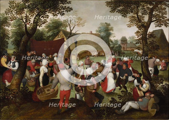 The Peasant Wedding, ca 1559-1575. Creator: Cleve, Marten van, the Elder (1527-1581).