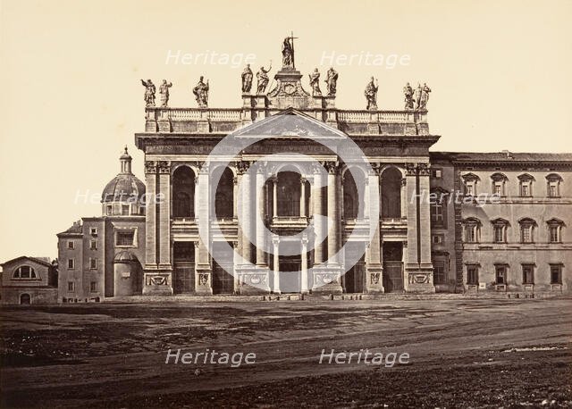 S. Giovanni Laterano, 1848-52. Creator: Eugène Constant.