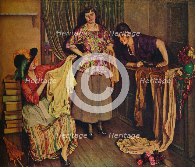 'The Blouse Shop', 1925. Artist: Isabel Codrington.