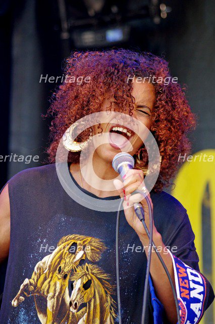 Neneh Cherry, Love Supreme Jazz Festival, Glynde Place, East Sussex, 2015. Artist: Brian O'Connor.