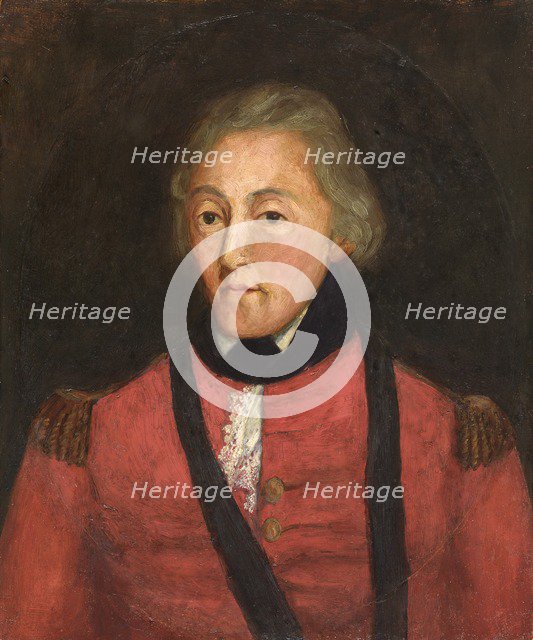 Portrait of a Captain Melvill, c late 18th or early 19th century. Artist: Unknown.