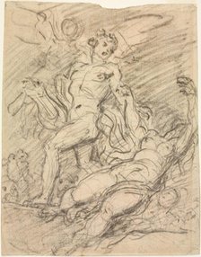 Orpheus and Eurydice (recto) , c. 1761. Creator: Jean-Honoré Fragonard (French, 1732-1806).