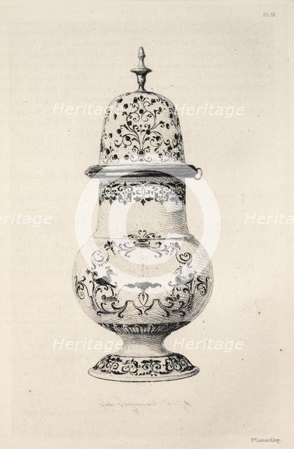 History of the Ceramic Art: A Descriptive and Philosophical Study of the Pottery...(Plate IX), 1877. Creator: Jules Jacquemart (French, 1837-1880).