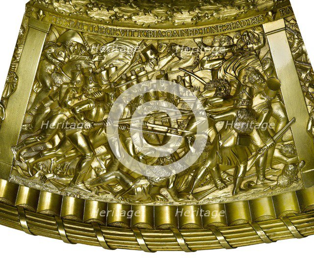 Scene from the Battle of Vitoria, Spain, 1813 (1822). Artist: AJ Photographics.