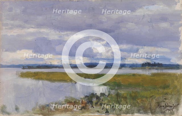 Landscape, 1905. Creator: Eero Jarnefelt.