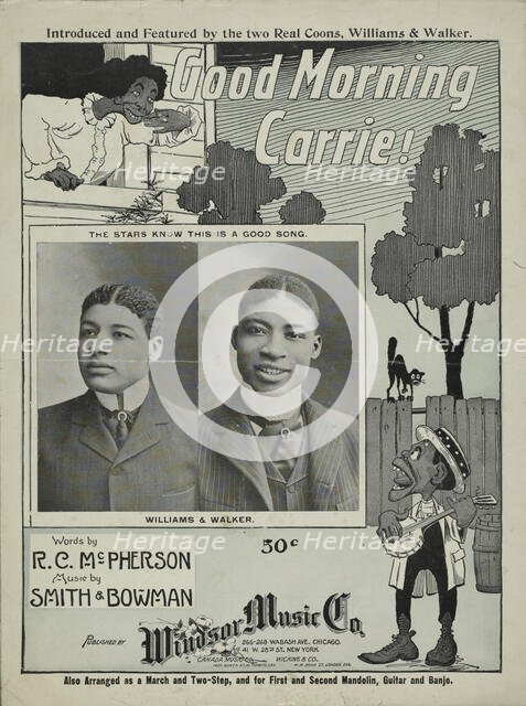 'Good morning Carrie!', 1901. Creator: Unknown.