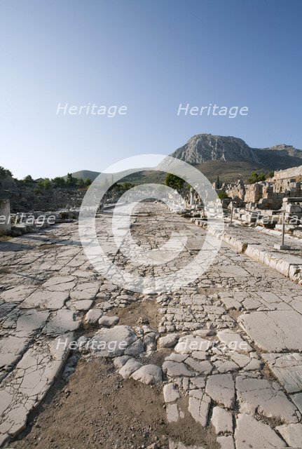 Lechaion Road, Corinth, Greece. Artist: Samuel Magal